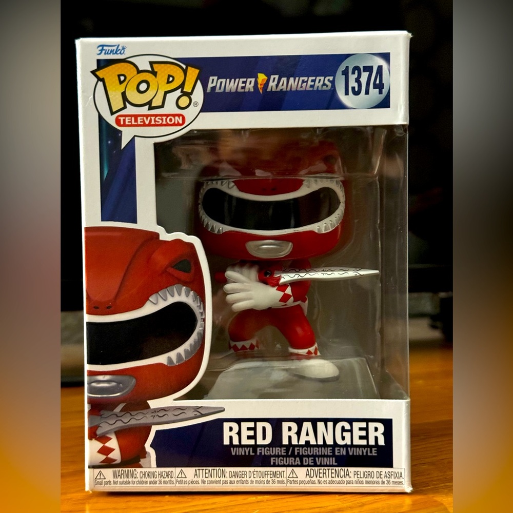 Funko Red Ranger from Mighty Morphin Power Rangers